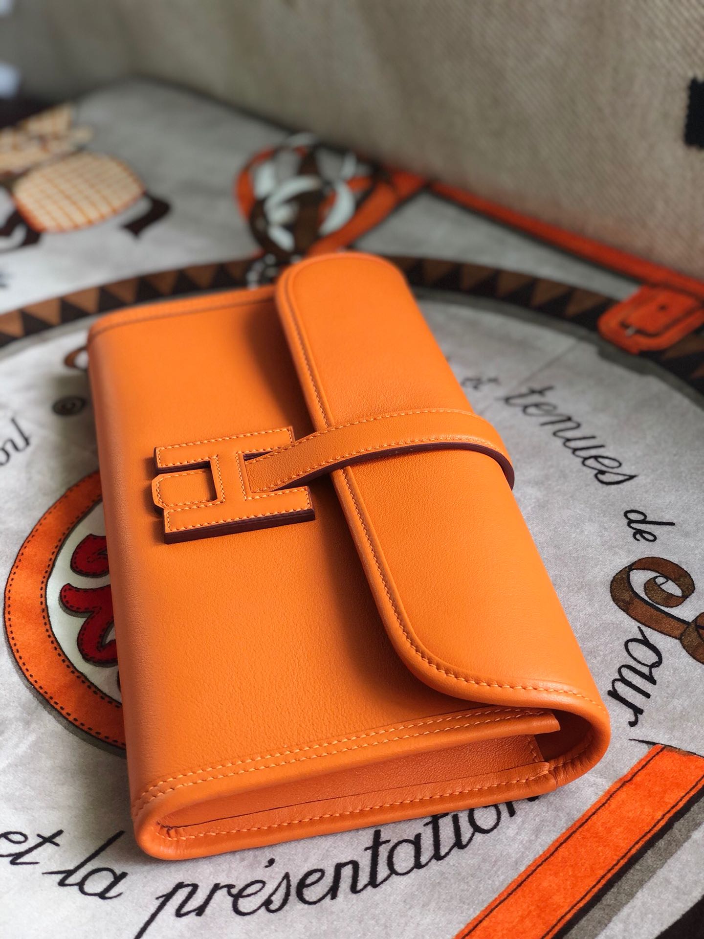 에르메스 지제 엘란29 골드 스위프트 송아지가죽